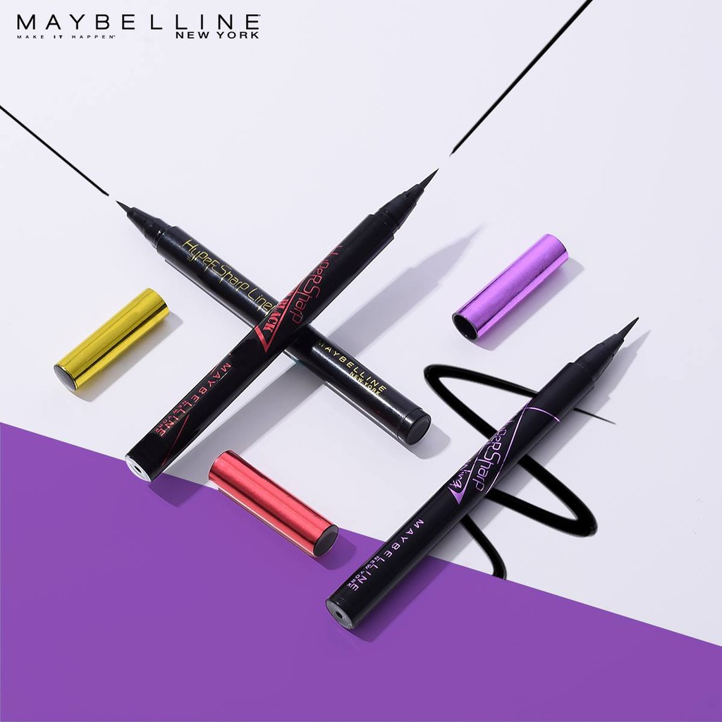 Jual Maybelline Hypersharp Eyeliner Hypersharp Black