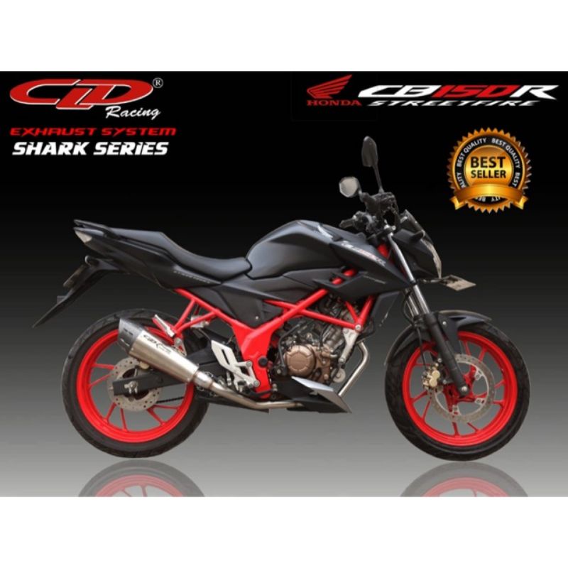 Knalpot Cld Racing Type Shark Series Long CB 150 R