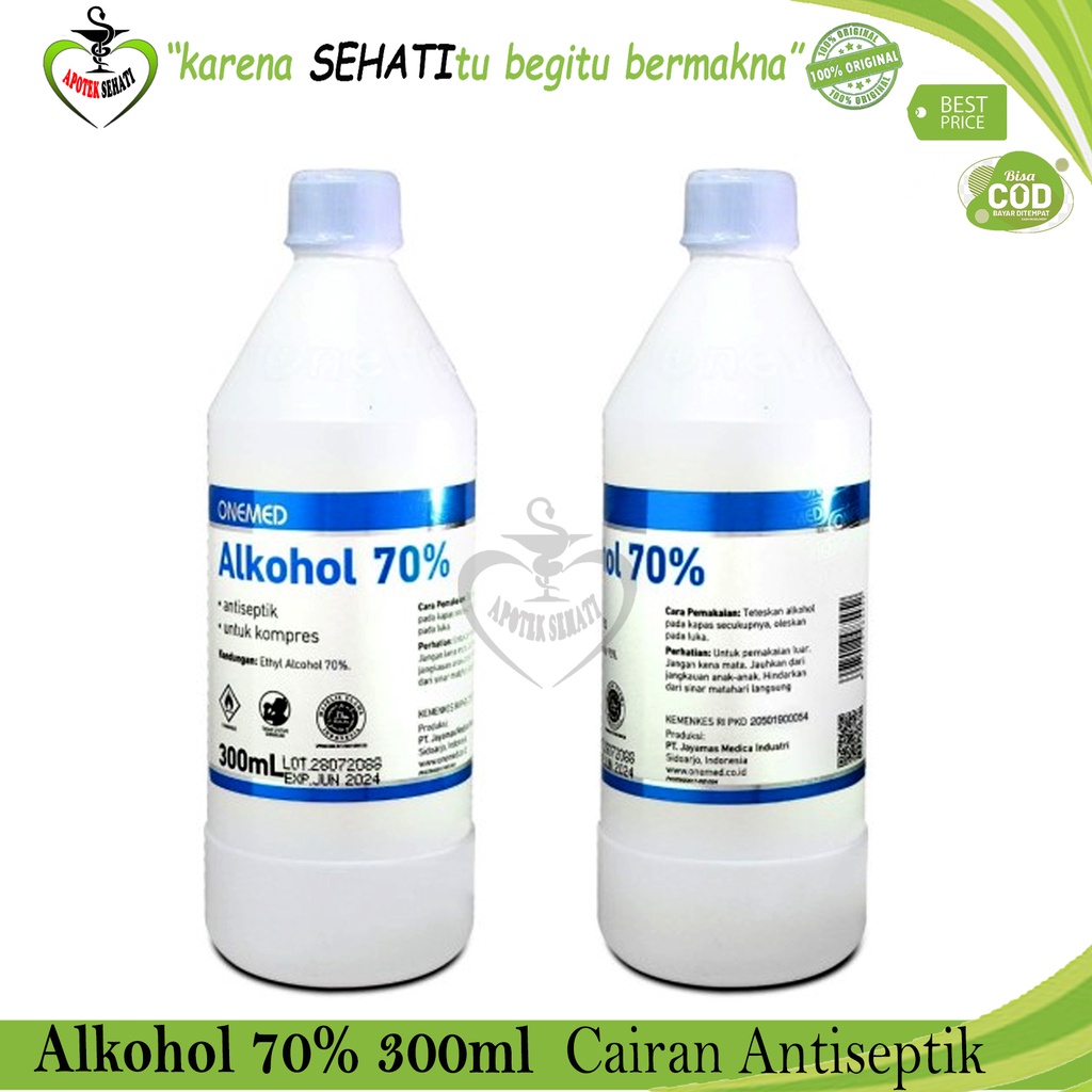 Onemed Alkohol Antiseptik Disinfektan Pembersih Luka