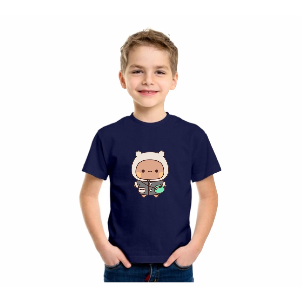 Kaos oblong anak anak bergambar print digital unisex bisa di pakai laki laki dan perempuan 006