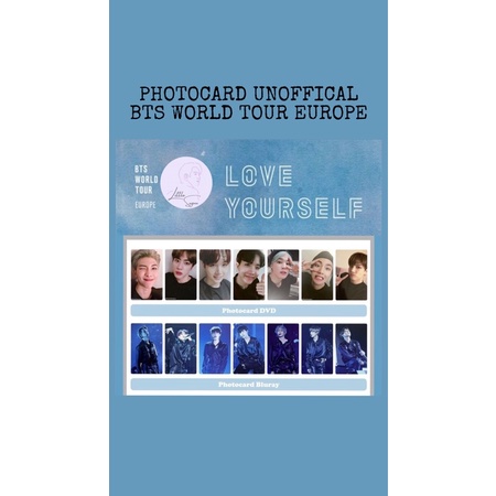 (UNOFFICIAL) PC BTS DVD & BLURAY LOVE YOURSELF EUROPE TOUR