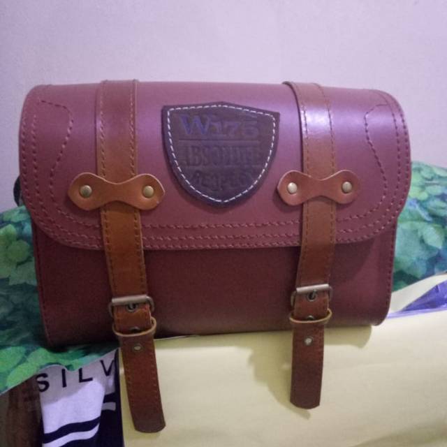 Side bag w175 / tas backrack w175 / aksesoris kawasaki w175