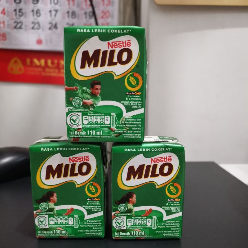 

Milo Cair UHT 110ml (3 pcs)