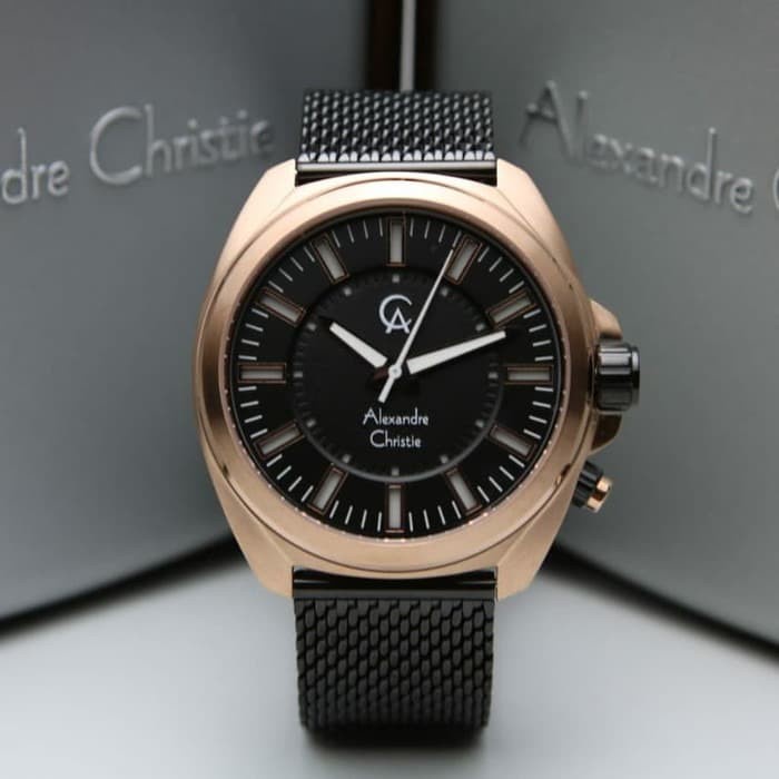 JAM TANGAN PRIA ALEXANDRE CHRISTIE AC 8631 RANTAI ORIGINAL GARANSI RESMI 1 TAHUN