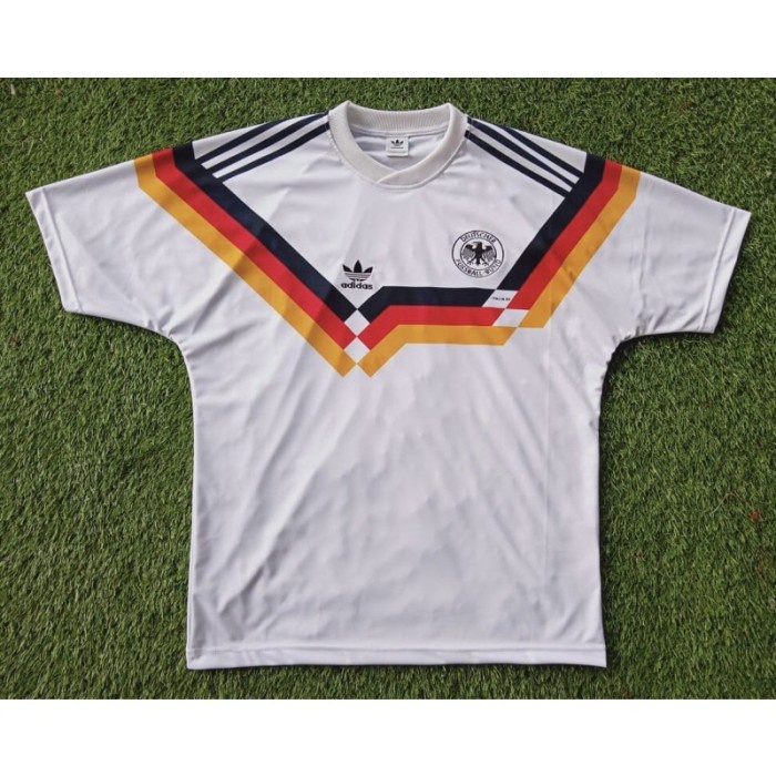 Jersey Bola Retro Jerman Wc 1990