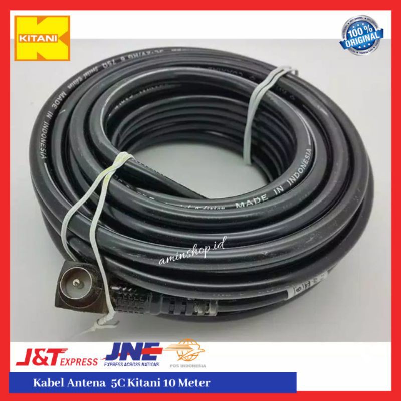 Kabel Antena Kitani Coaxial 5C Kabel Panjang 10 Meter Kabel Tv Ke Antena Kabel serabut Antena Kabel antena tanpa booster kabel antena berkualitas kabel antena murah kabel antena kabel parabola antena hd antena digital kabel antena terbaik kabel kitani