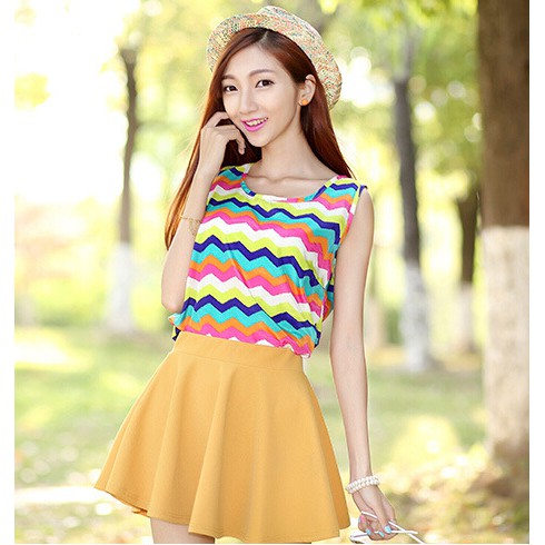 Tanktop Korean Fashion 76S043TW07