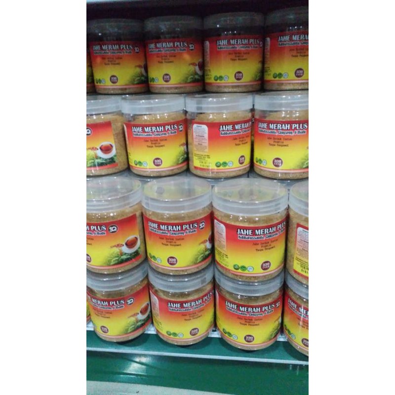 

JAHE MERAH PLUS HABATUSSAUDAH, GINGSENGDAN MADU (TOPLES)
