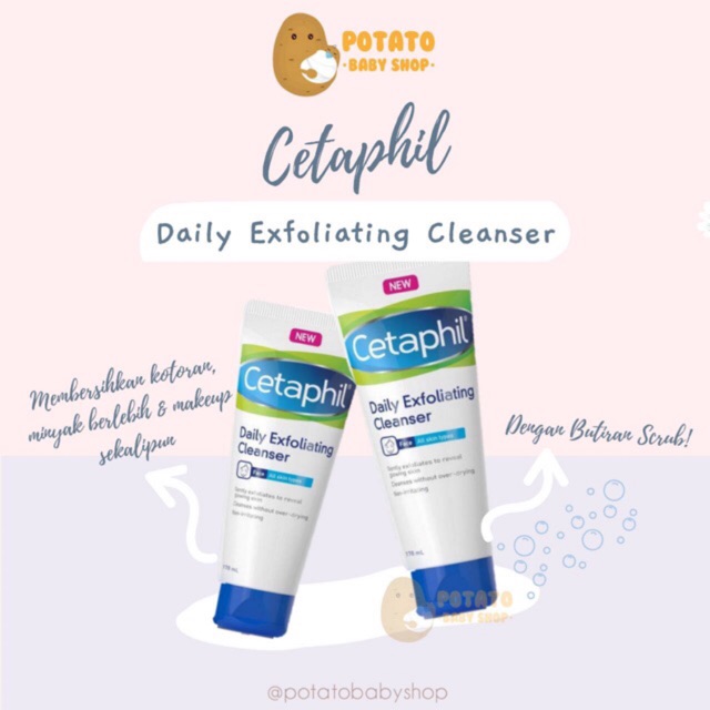 Cetaphil Daily Exfoliating Cleanser Oily Skin 178ml