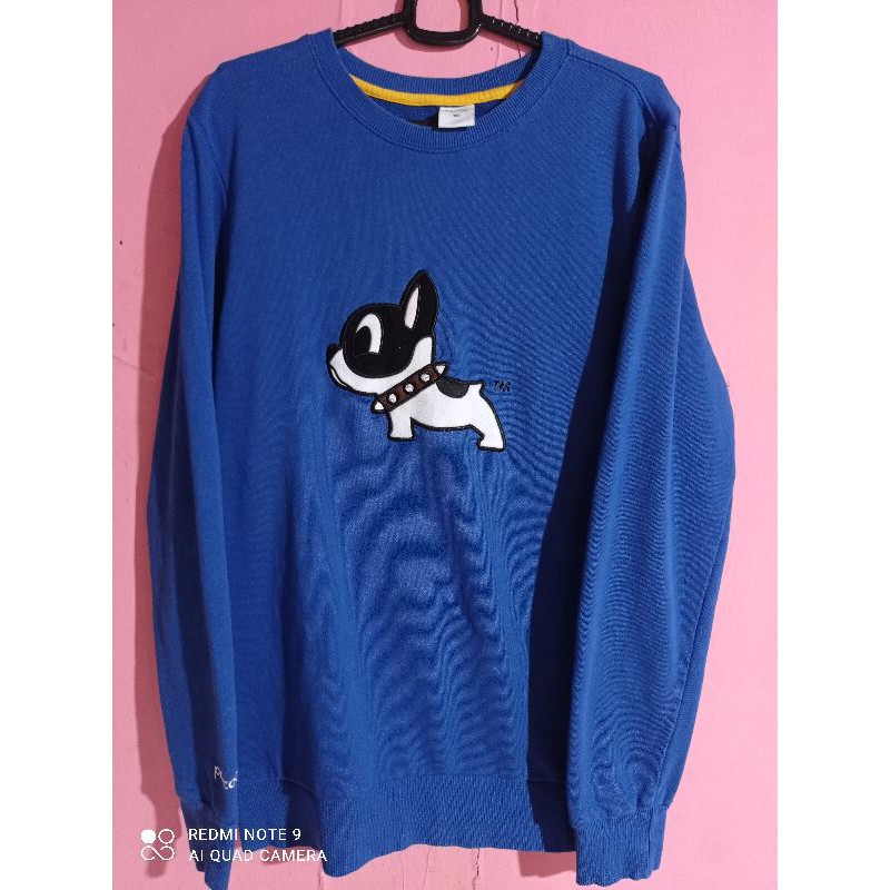 Crewneck Pancoat Biru Sabanastore