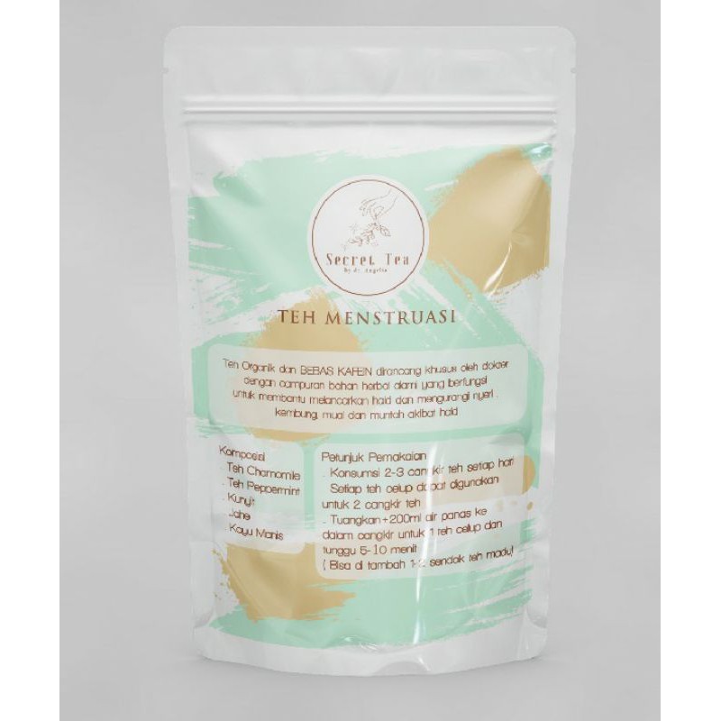 

Secret Tea/ Teh PMS/ Teh menstruasi/ Pelancar Haid / Nyeri haid / PMS Tea