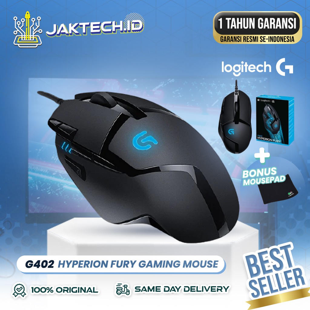 Logitech G G402 Gaming Mouse Hyperion Fury / GARANSI RESMI