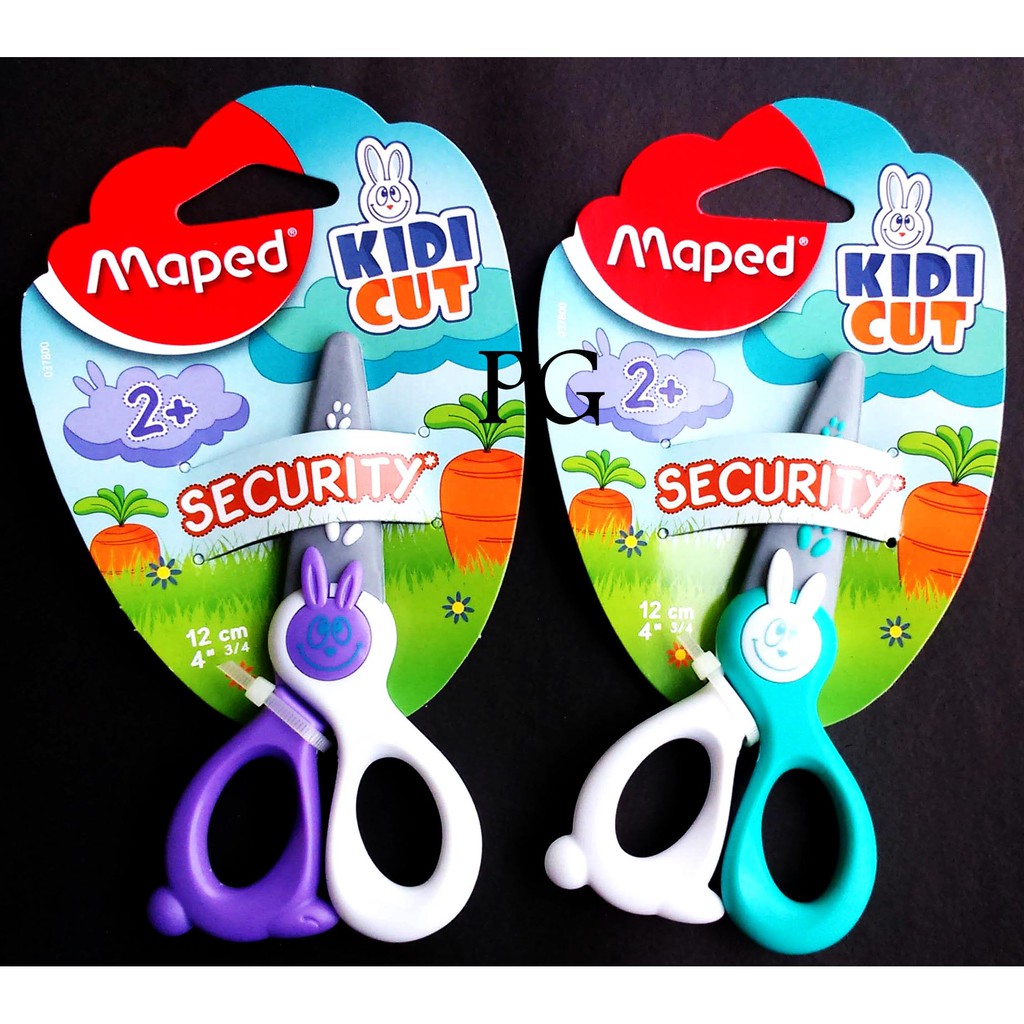 

Maped Kiddicut Dengan Kemasan For Kid Small Plastic Safety Scissors Gunting Kecil Aman untuk Anak