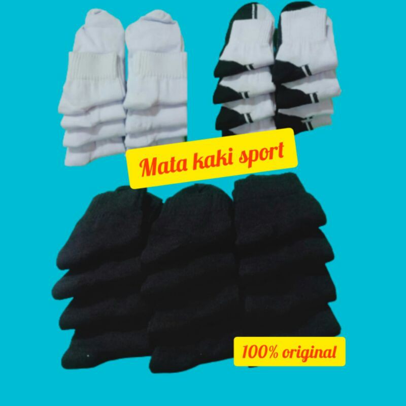 KAOS KAKI PENDEK (mata kaki sport)