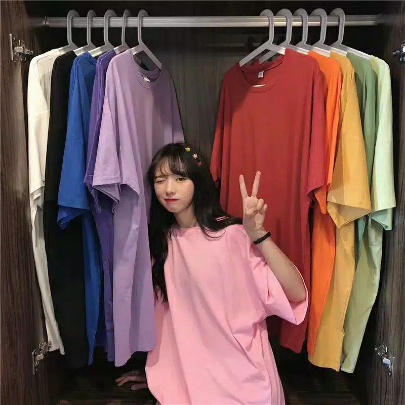 DORLY PLAIN OVERSIZE TSHIRT