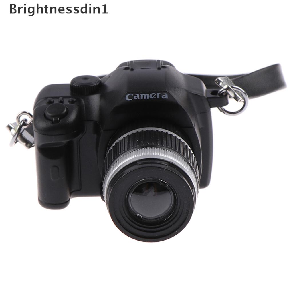 (Brightnessdin1) 1pc Miniatur Kamera Slr Digital Untuk Rumah Boneka