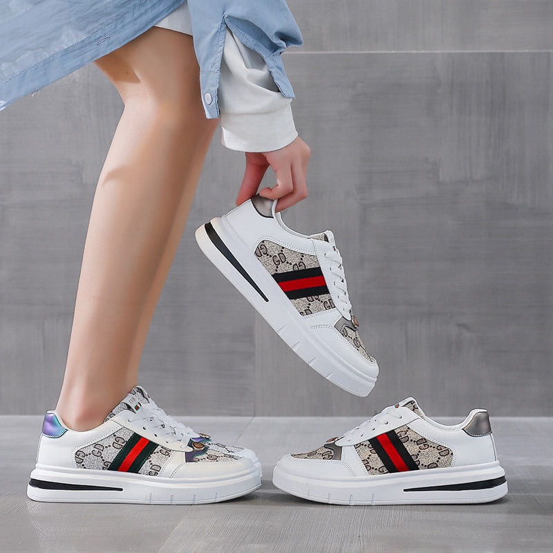 Sepatu wanita import G.U.C.C.I terbaru premium high quality made in korea size 36-40 di jamin sangat bagus garansi uang kembali-1