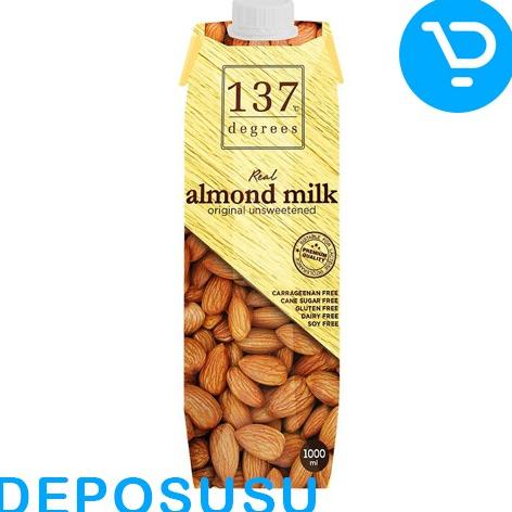 

(BISA COD) Susu 137c DEGREES ALMOND MILK 1LITER - ORIGINAL UNSWEETENED BIG SALE Kode 561