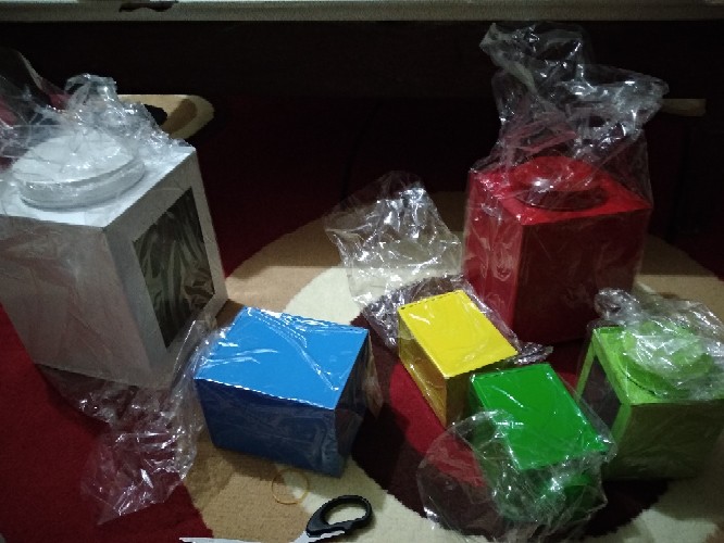 Kaleng Kerupuk Mini Ukuran 8 X 10 Cm