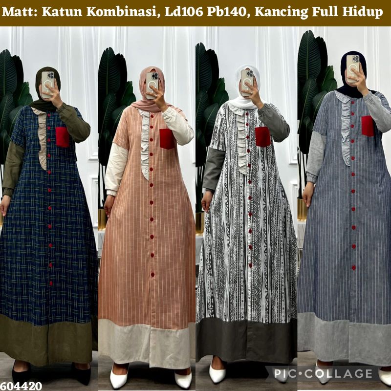 dress salur ori syaina by semut