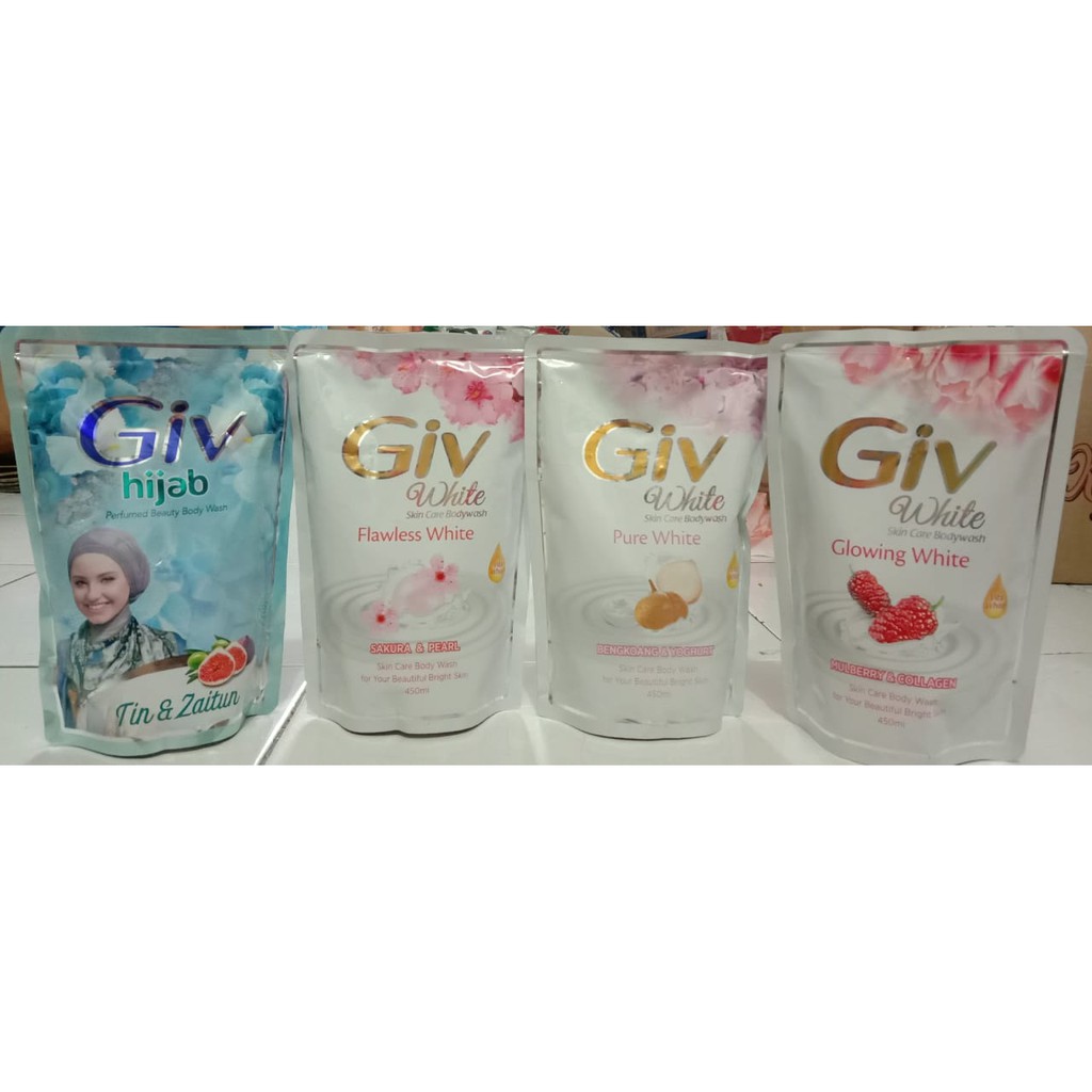 GIV 400ml (sabun mandi cair )