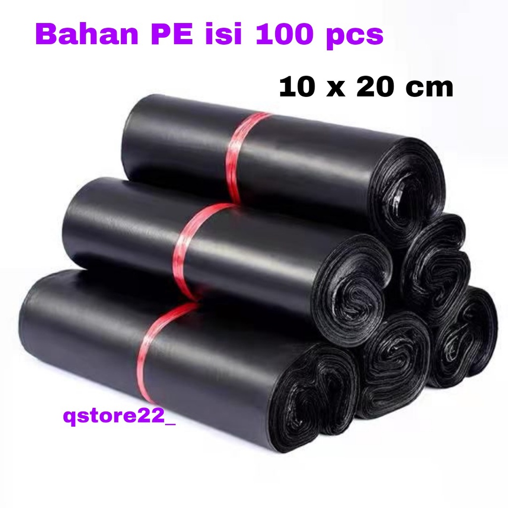 

Plastik Polymailer PE Tebal 10x20cm isi 100pcs Harga Pabrik