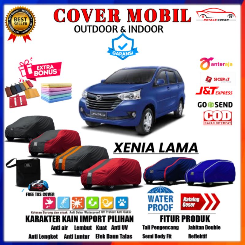 Body Cover Mobil Xenia Lama Sarung Daihatsu Xenia Old Selimut Pelindung Tutup Mantel Penutup Mobil