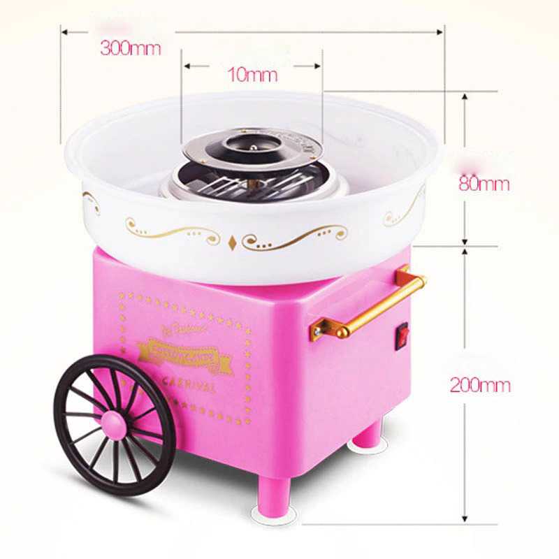 Qiufeng Mesin Pembuat Gula-Gula Kapas Cotton Candy 500W - JK-M01