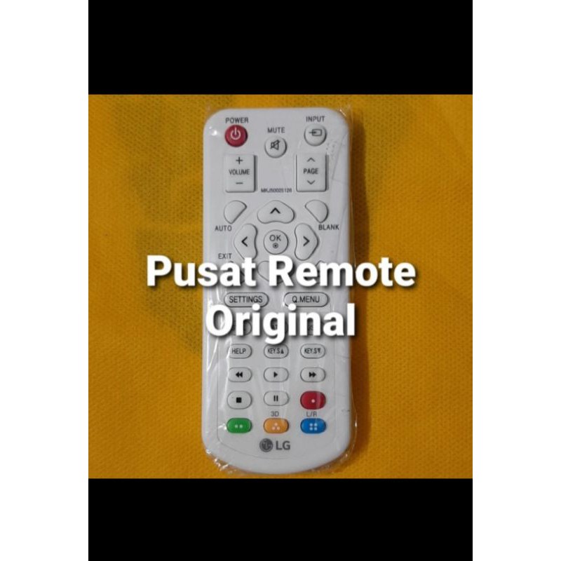 REMOTE REMOT PROYEKTOR PRJEKTOR LG MKJ50025126 ORIGINAL ASLI