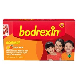 

Bodrexin tablet isi 4 strip