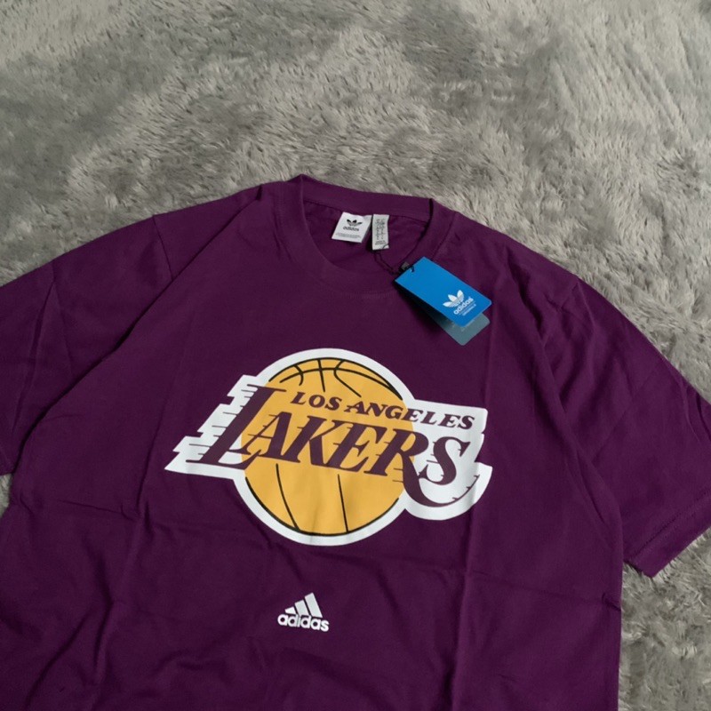 Kaos Tshirt Adidas Lakers Fulltag &amp; Lebel