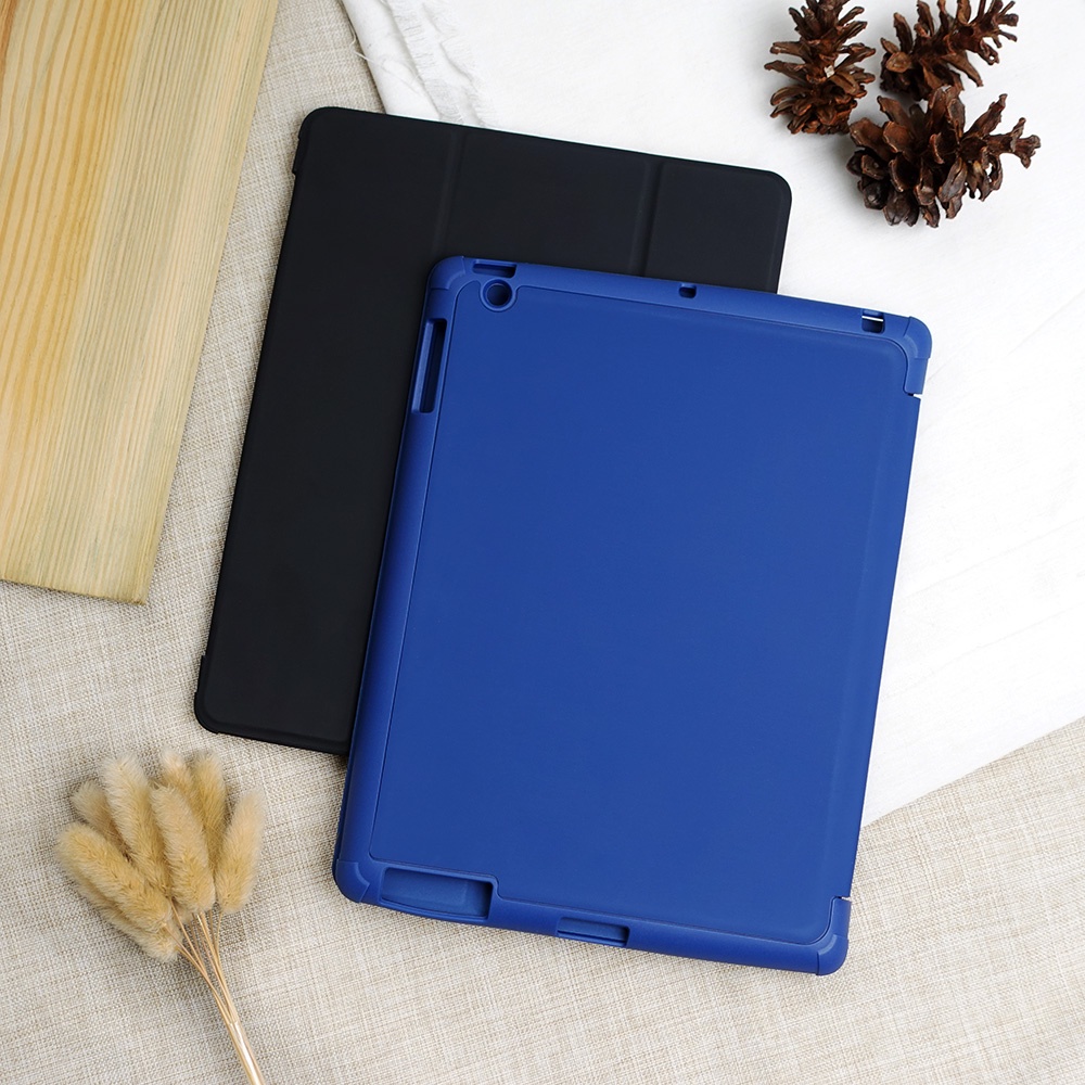 BOOK COVER LIPAT IPAD 2 MINI 1 2019 4 5 6 IPAD AIR  FLIP COVER BOOK SILICON IPAD STANDING BK COVER LIPAT