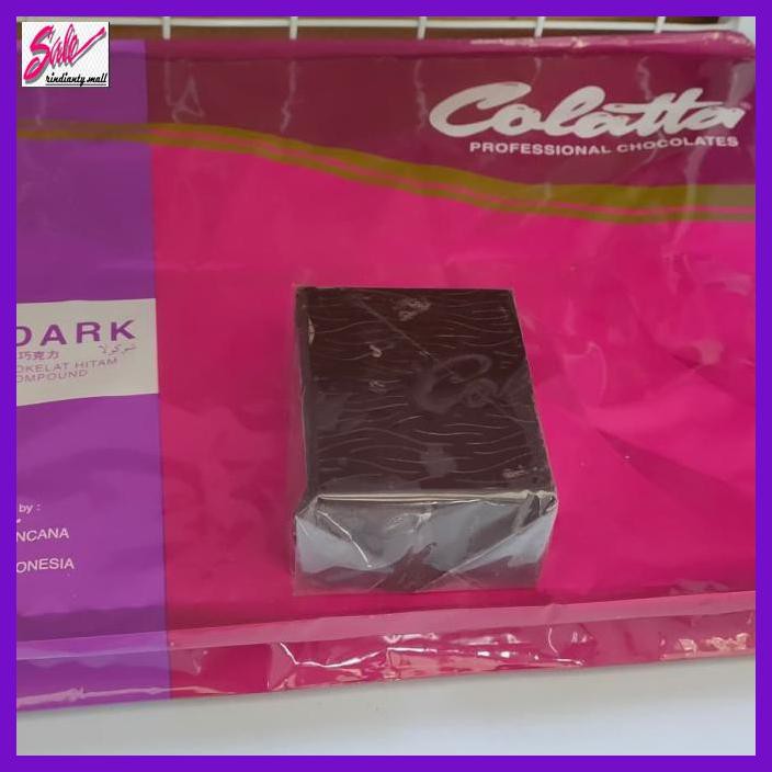 

SAKMACOKLAT- COKELAT COMPOUND COLATTA DARK 250GR POTONGAN -MAKANAN-MINUMAN.