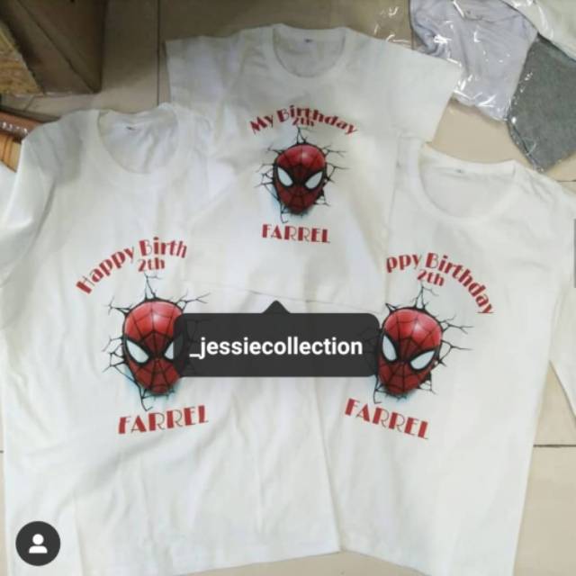 Baju Spiderman couple