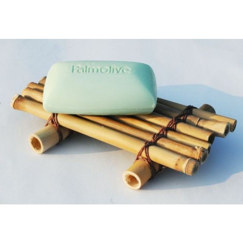 tatakan sabun kamar mandi  aesthetic serba guna bambu minimalis tatakan gelas