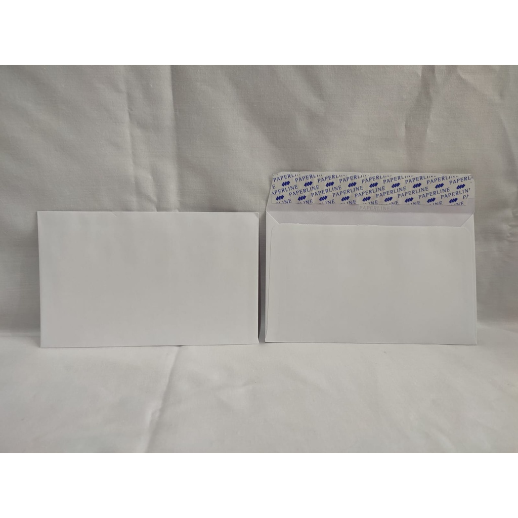 

AMPLOP BUKLET PUTIH 80 gsm 100 Lembar PAPERLINE 104 PPS 95x152mm