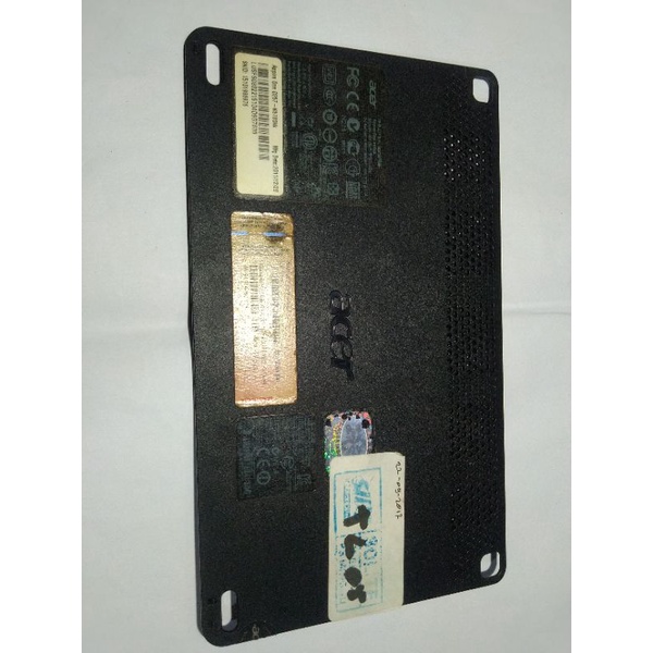 casing case cover frame tutup penutup bawah belakang mesin mobo motherboard bottom - Acer Aspire One