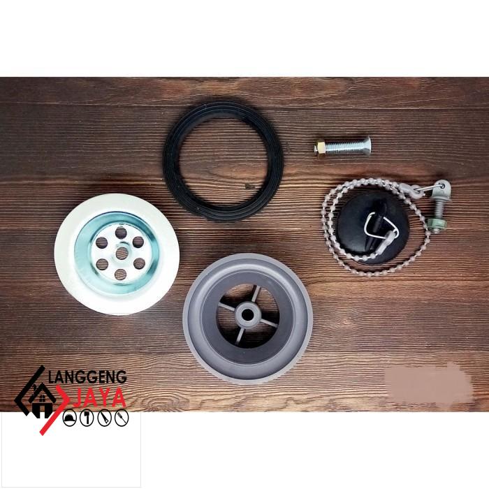 Afur Wastafel 1-1/4" Pvc Stainless Tm Langgeng-