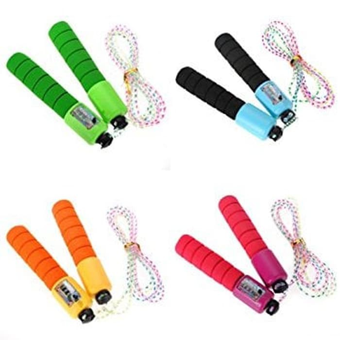 Tali Skipping Jump Skipping Rope Soft Handle Counter Tali Skiping Hitung Automatis