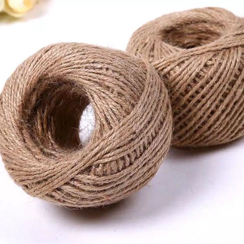 

Tali rami 2 ply panjang 50m tali goni
