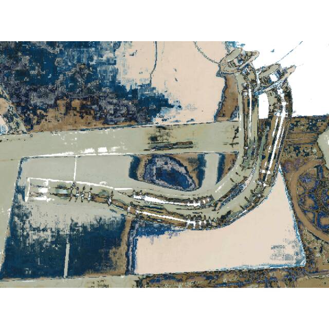 Header yamaha er6 stainless full bluemoon