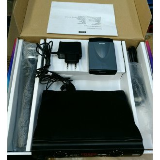 Mic Wireless Protea WP 366 Mic Pegang Mic Jepit Jarak Jauh Suara Jernih Bkn Shure PGX Aiwa UHF 260