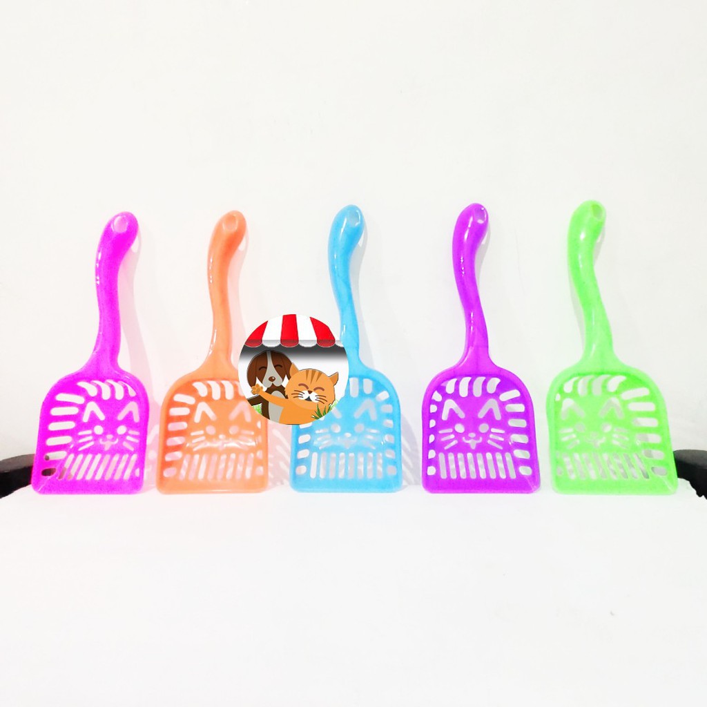 scoop pasir - serokan pasir anjing kucing - serokan pup kucing anjing