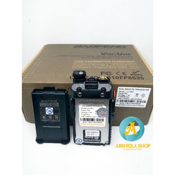 Ht baofeng uv 5 rc dual band original