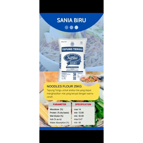

Tepung Sania Biru