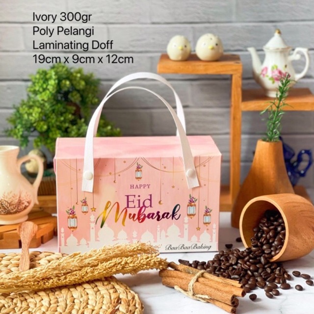 

(1pc) Box Toples Lebaran / Box Idul Fitri / Java Arabian
