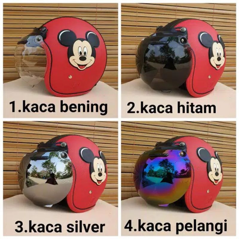 HELM BOGO DEWASA MICKEY MOUSE UNTUK LAKI-LAKI ATAU PEREMPUAN