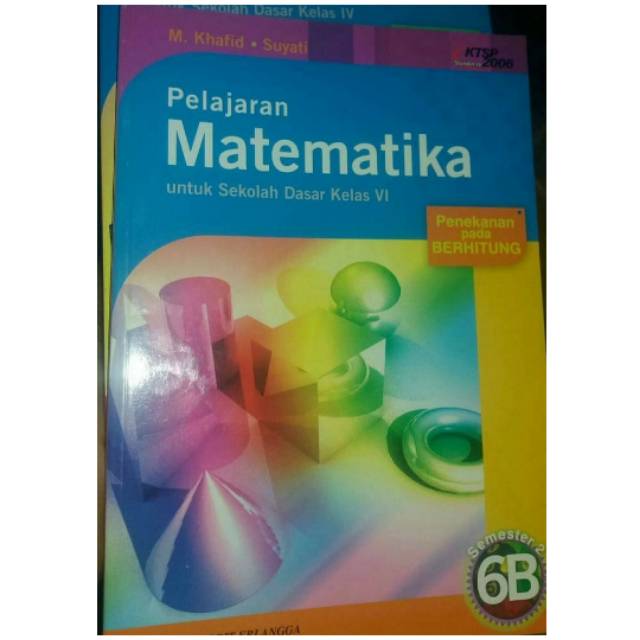 Pelajaran Matematika Untuk SD Kelas 6 Semester 2 - 6B KTSP 2006
