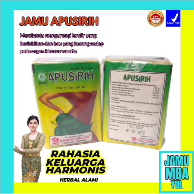 

JAMU APUSIRIH SABDO PALON ATASI BAU DAN KEPUTIHAN MISS V