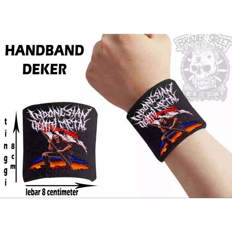 handband deas metal,deker metal,ikat tangan,handband
